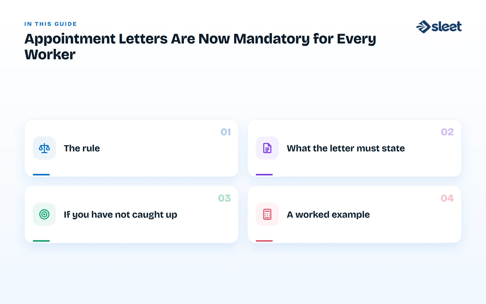 Key points covered in this guide: The rule, What the letter must state, If you have not caught up, A worked example
