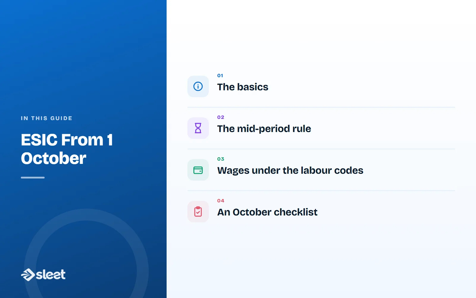 Key points covered in this guide: The basics, The mid-period rule, Wages under the labour codes, An October checklist
