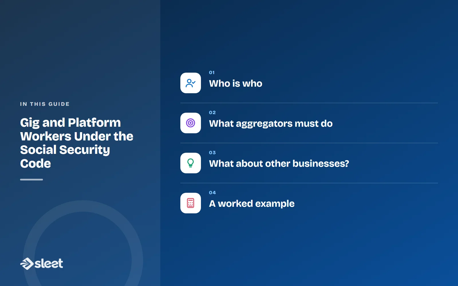 Key points covered in this guide: Who is who, What aggregators must do, What about other businesses?, A worked example
