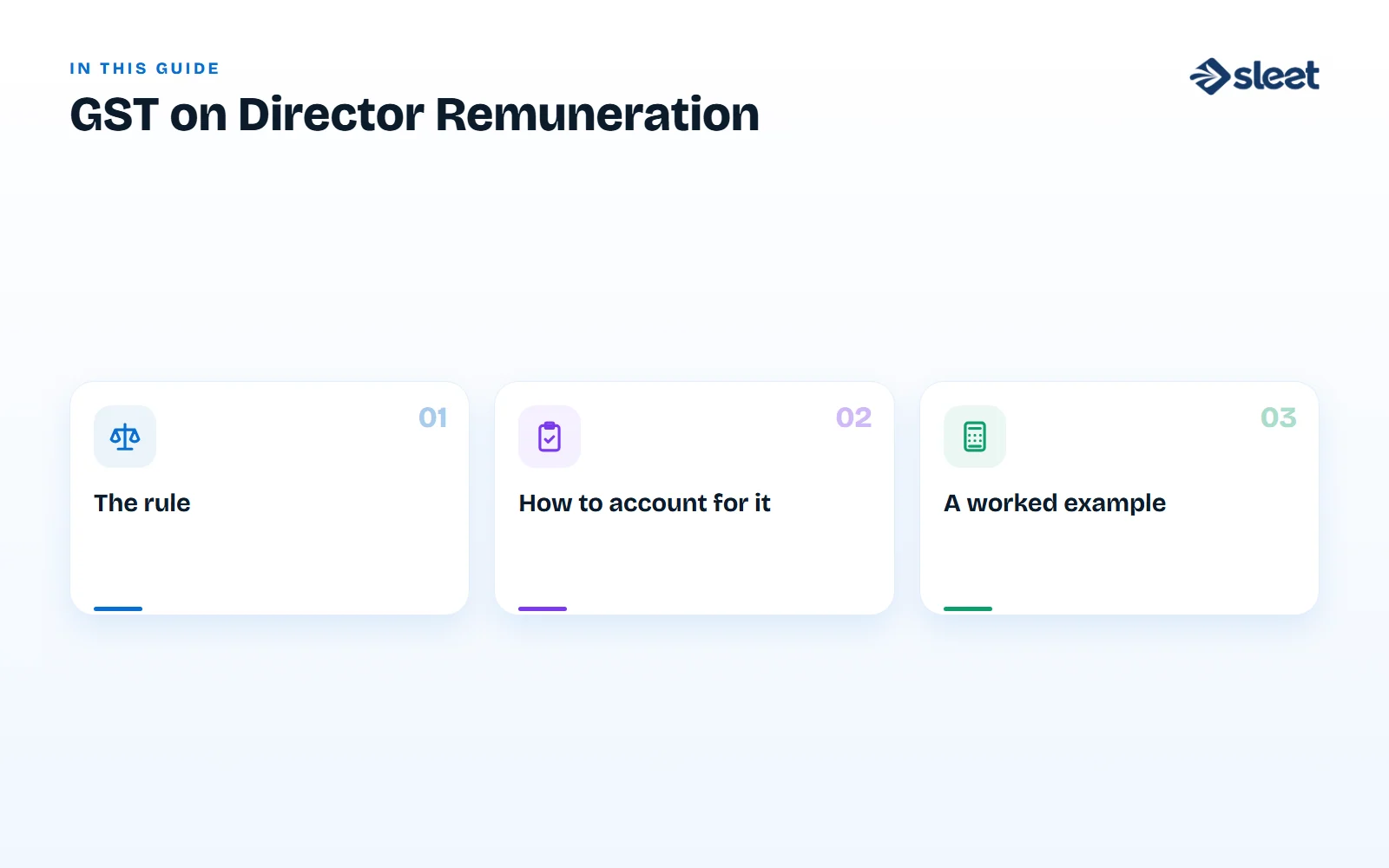Key points covered in this guide: The rule, How to account for it, A worked example