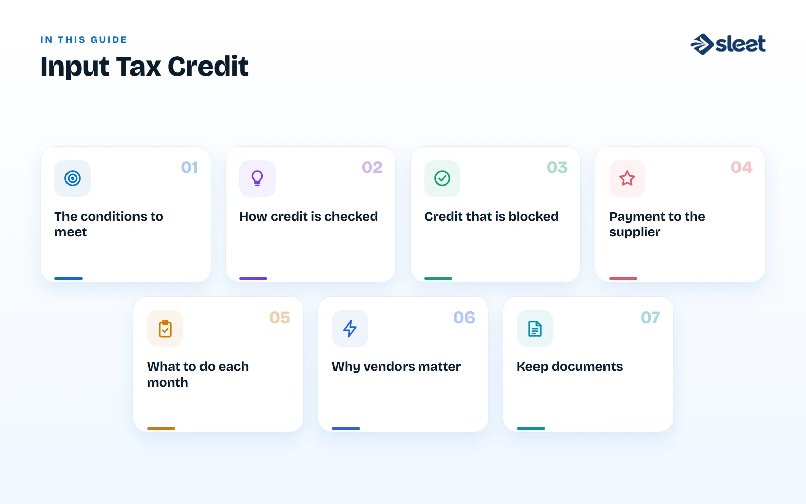 Key points covered in this guide: The conditions to meet, How credit is checked, Credit that is blocked, Payment to the supplier, What to do each month, Why vendors matter, Keep documents