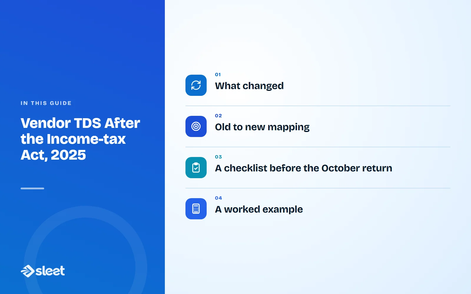 Key points covered in this guide: What changed, Old to new mapping, A checklist before the October return, A worked example